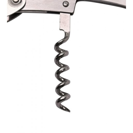 Saca Rolhas 11cm Aço Inox Compacto